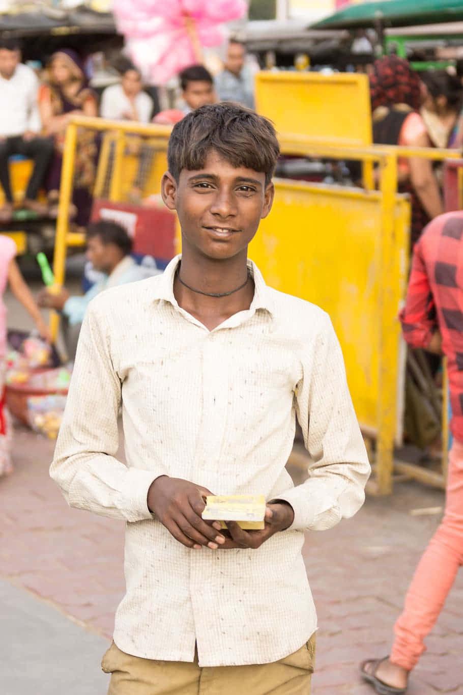 Young Indian Guy In The Streets Wallpaper