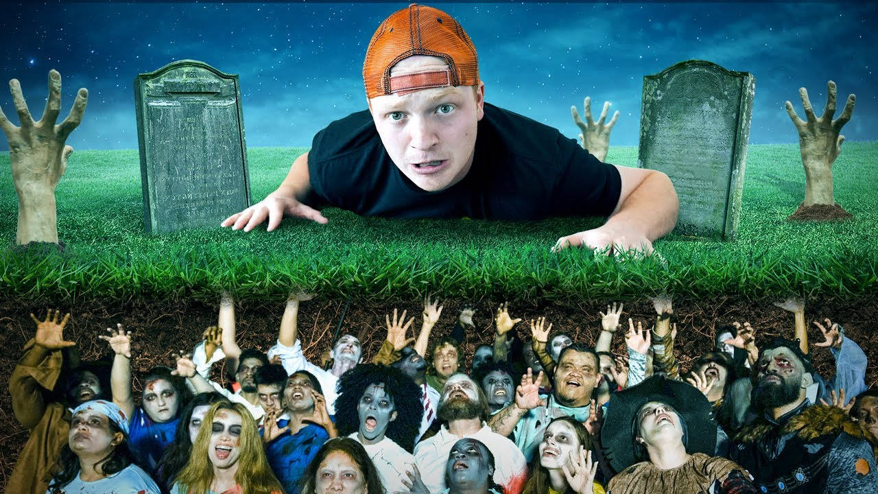Youtuber Unspeakable In The Cemetery Wallpaper