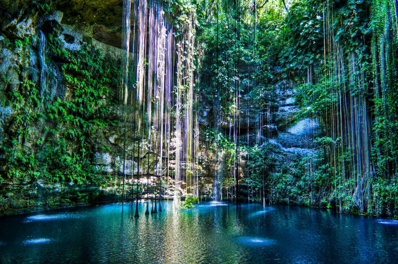 Yucatan Swimming Holes Wallpaper