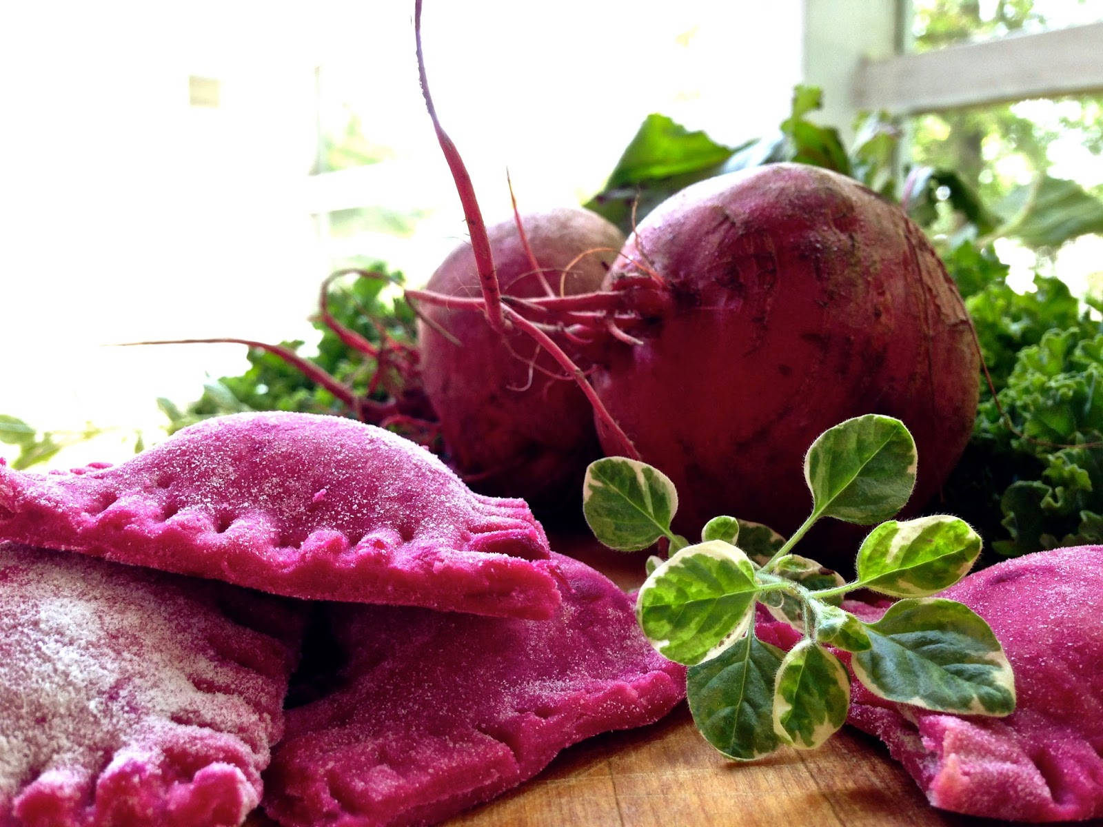 Yummy Beetroot Pastries Wallpaper