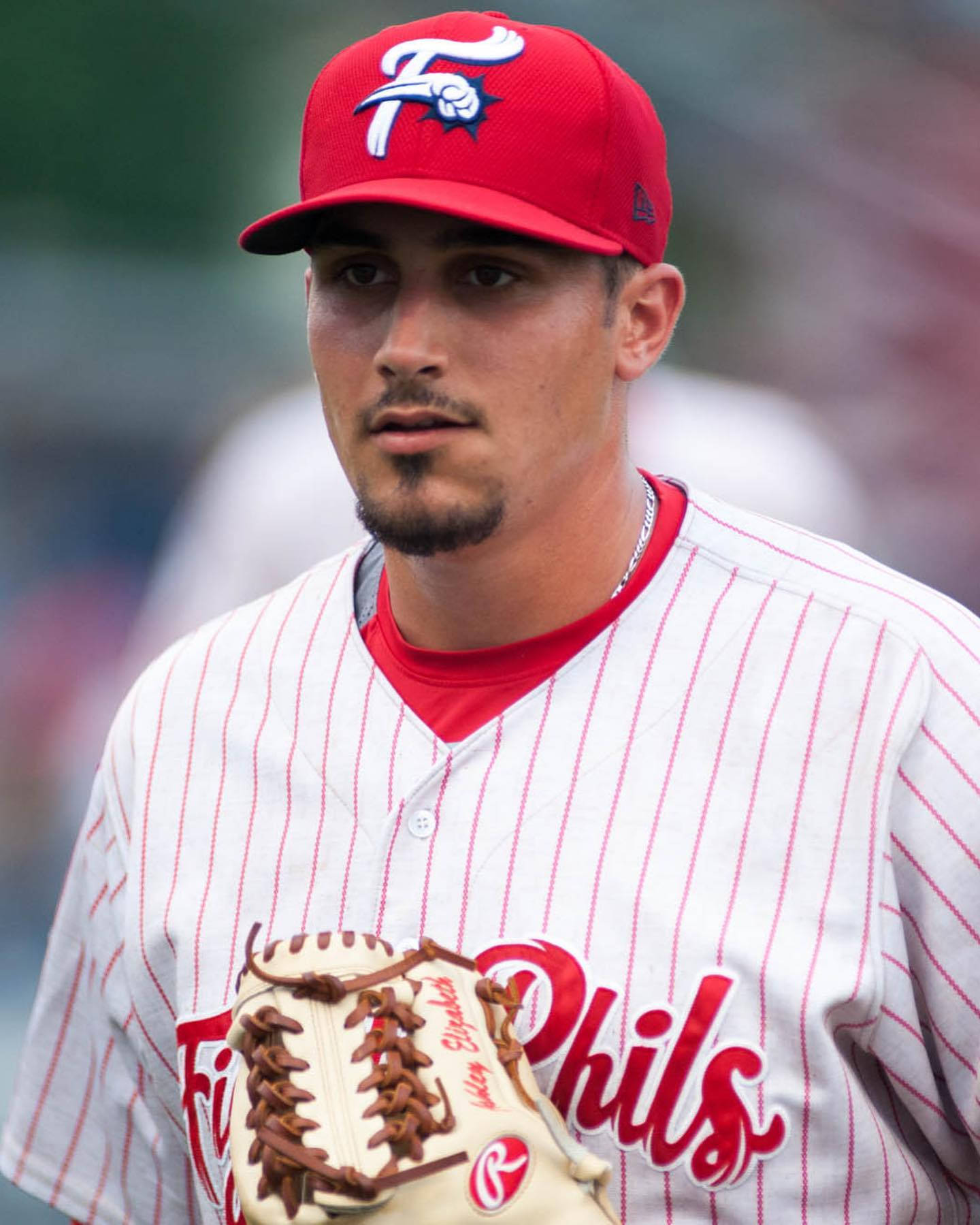 Zach Eflin, The Focused Pitcher Wallpaper