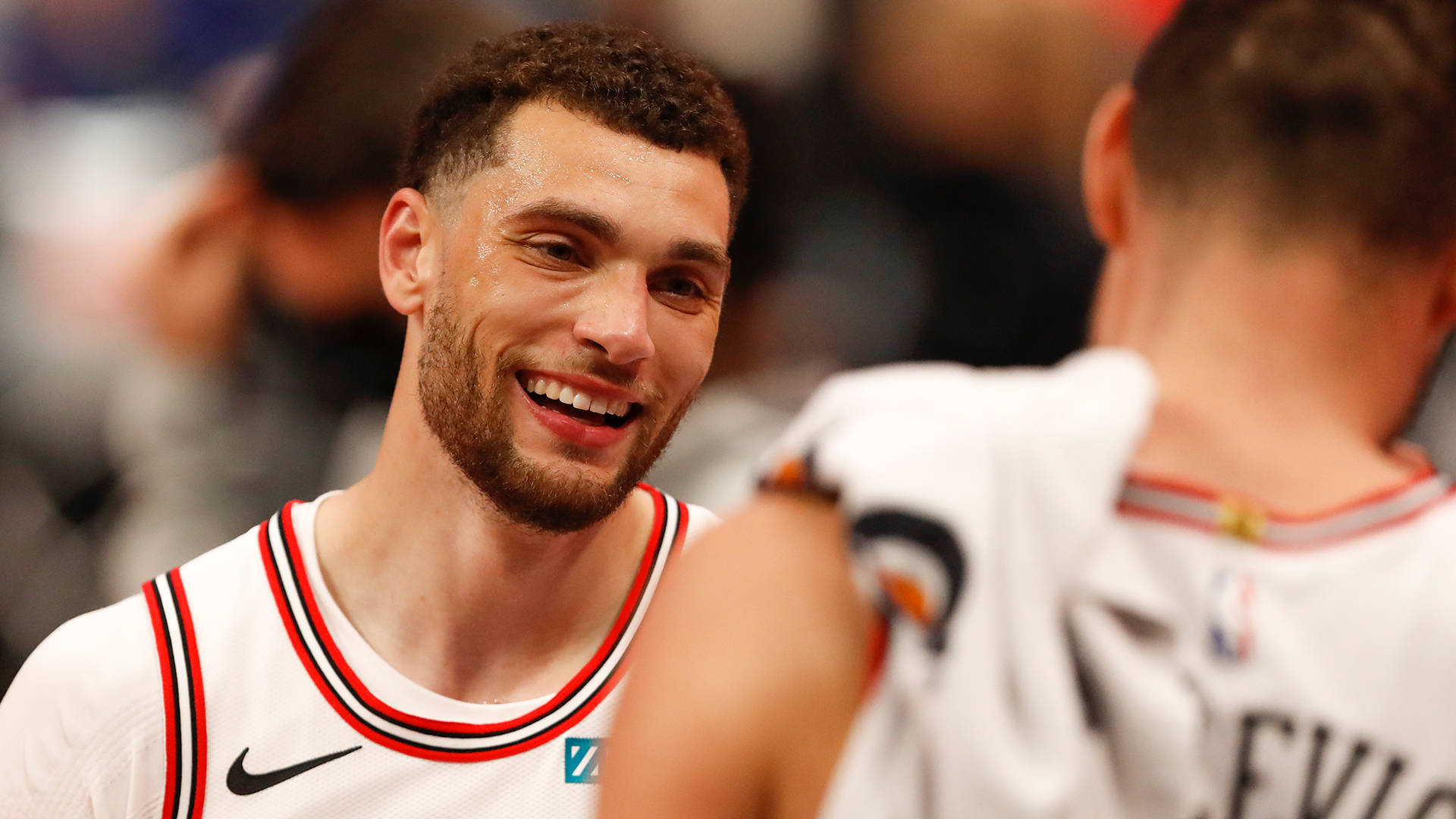 Zach Lavine Genuine Smile Wallpaper | WallpapersOK