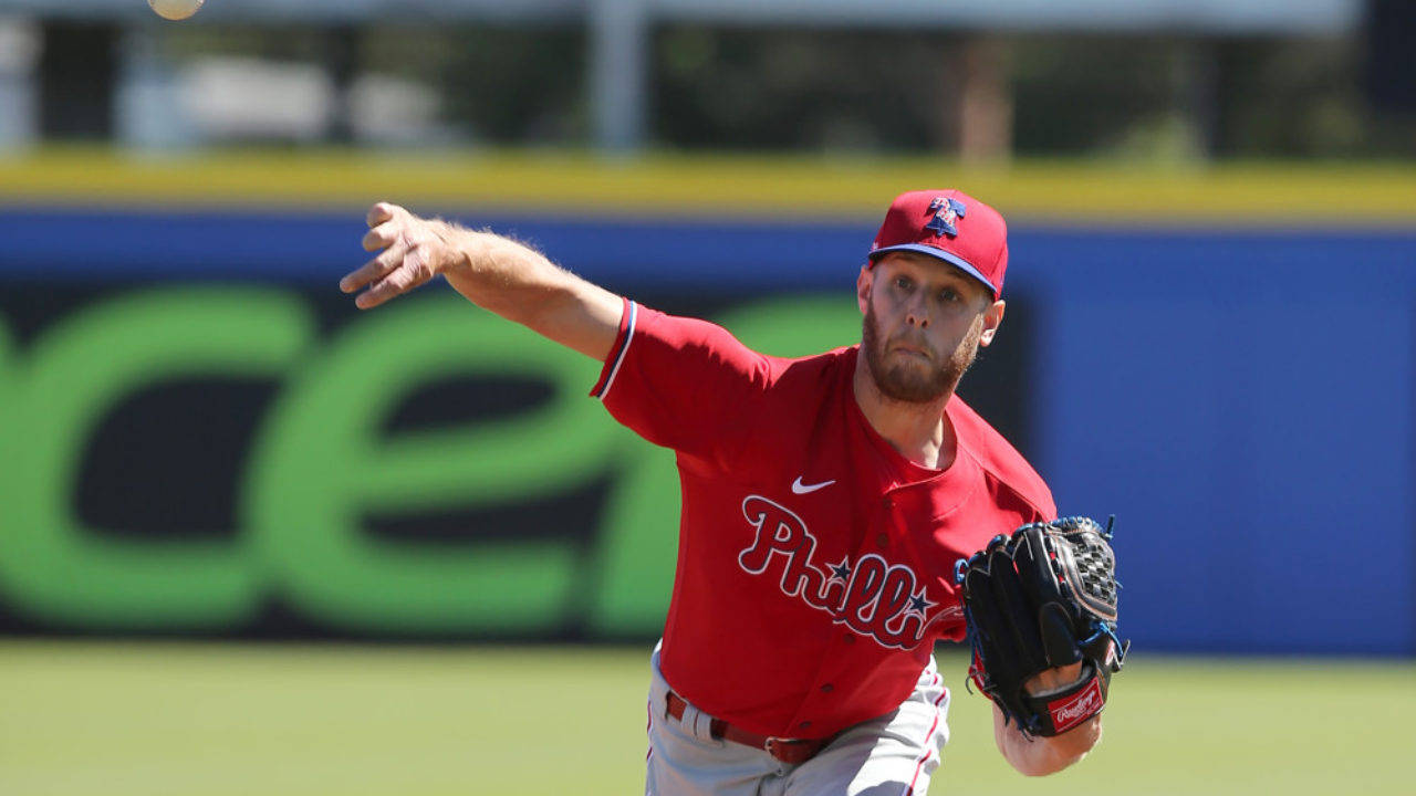 Zack Wheeler After Pitching Wallpaper