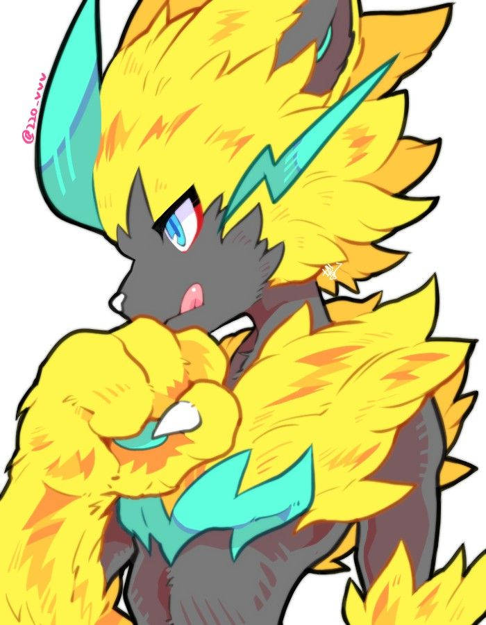 Zeraora Making Fist Wallpaper