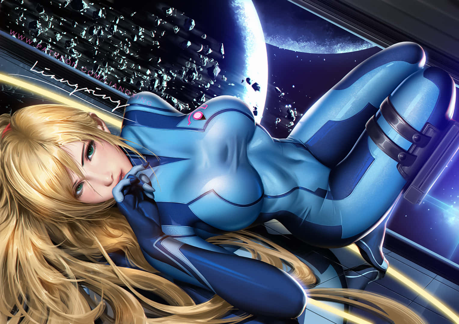 Zero Suit Samus, A Masterful Bounty Hunter Wallpaper