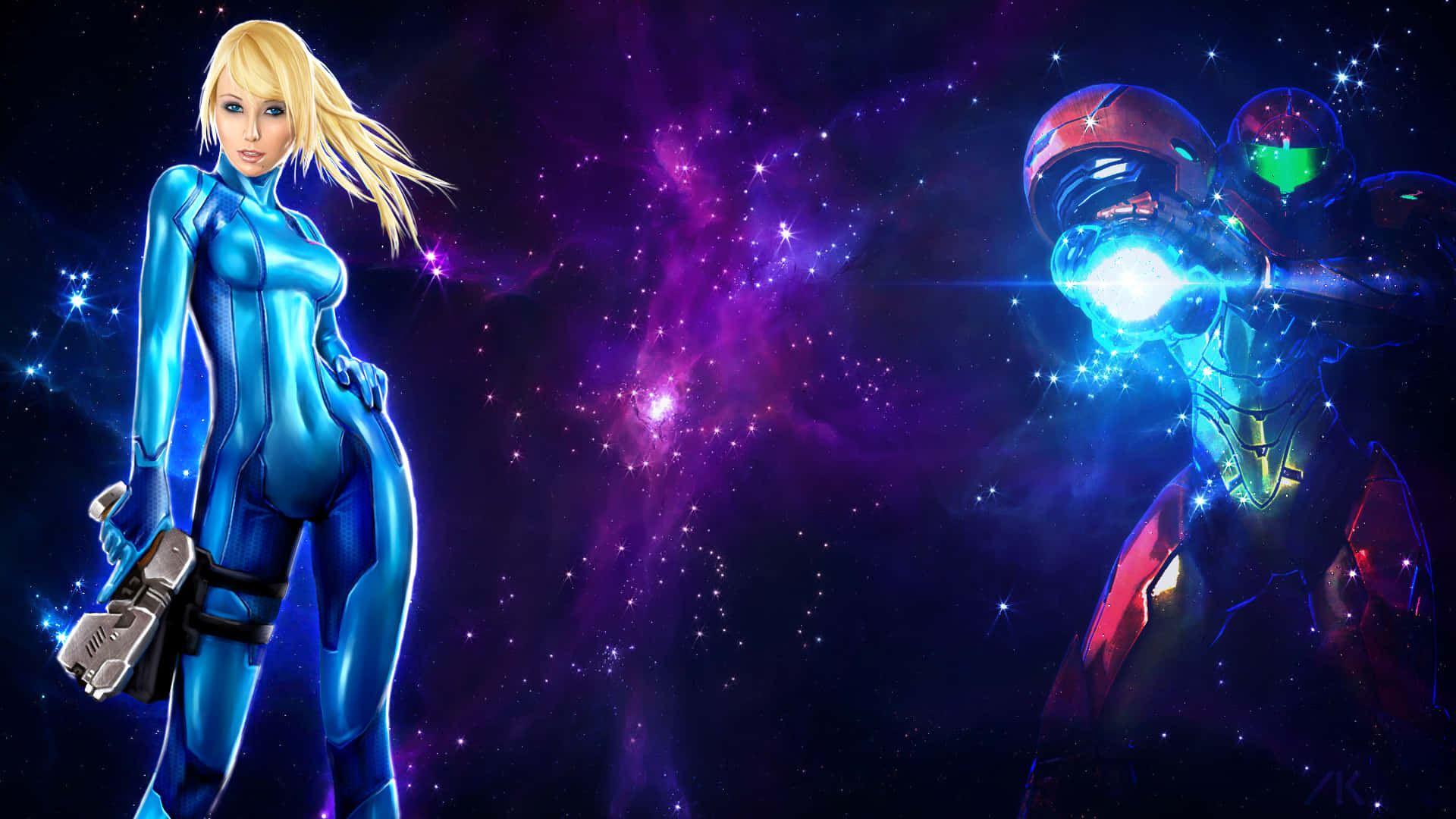 Zero Suit Samus Shines Wallpaper