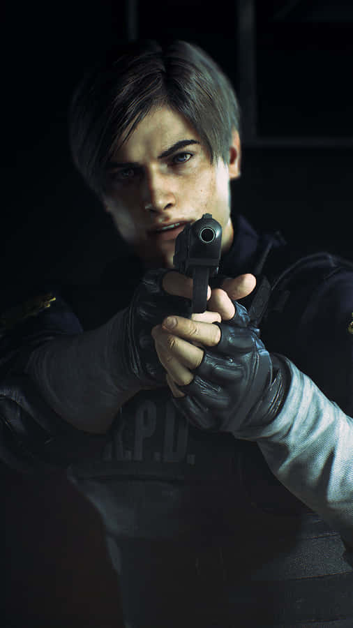 1) Ready To Dive Into The Horror - Resident Evil 2 Phone Wallpaper