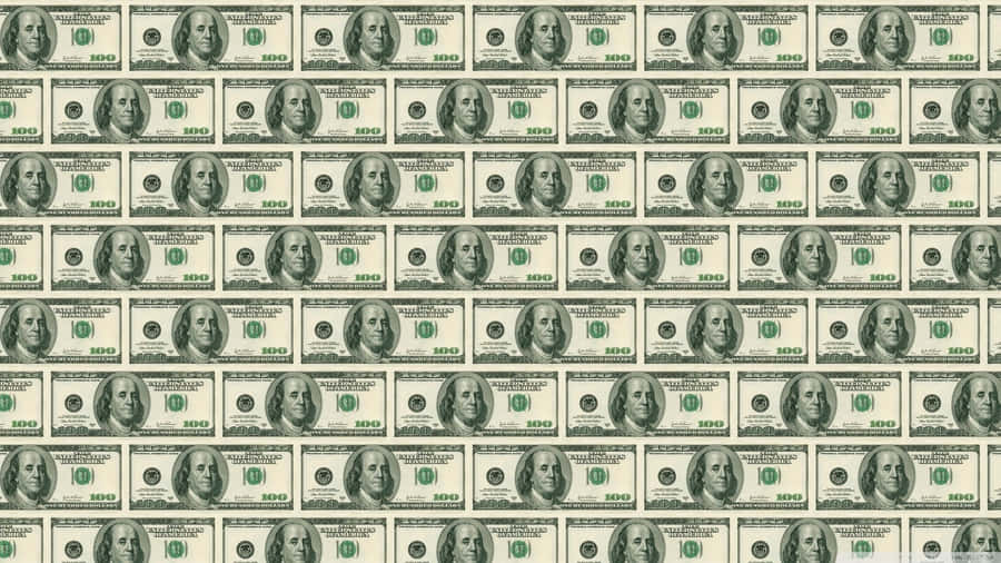 100 Dollar Bill Sheet Wallpaper