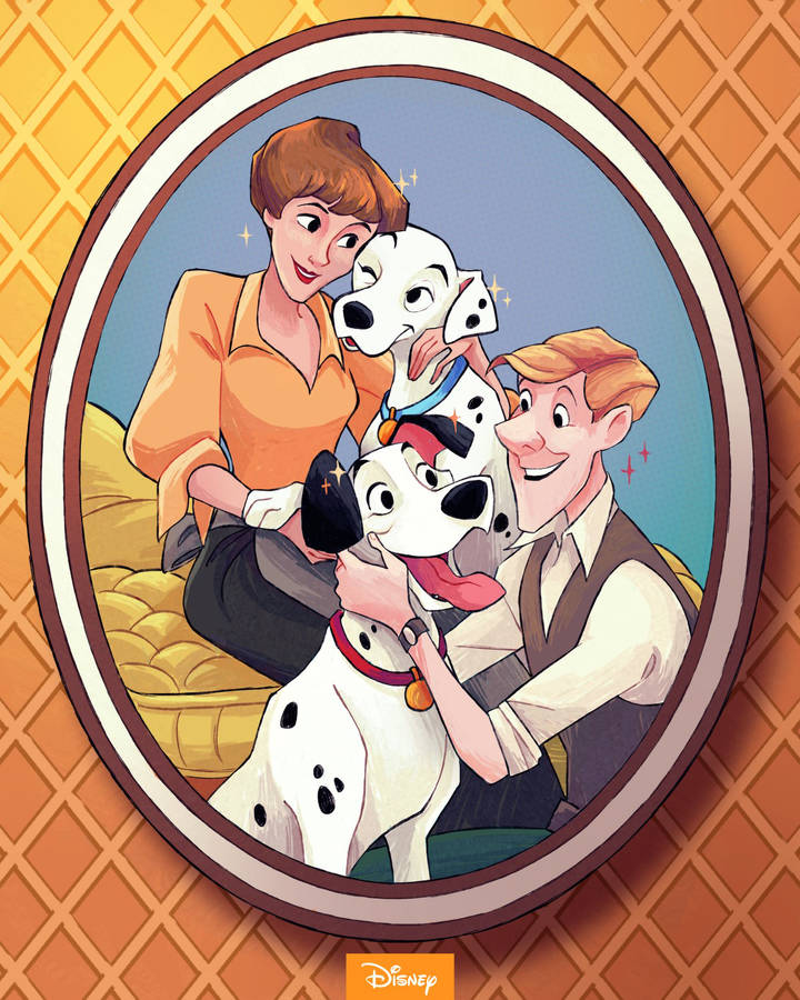 101 Dalmatians Parents Photo Wallpaper