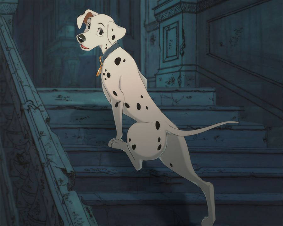 101 Dalmatians Perdita Stair Wallpaper