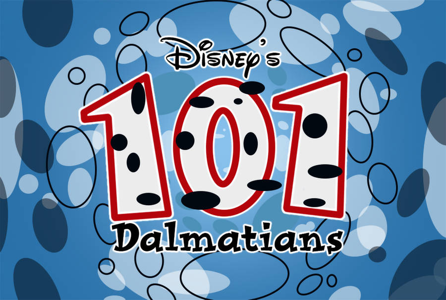 101 Dalmatians Text Logo Wallpaper