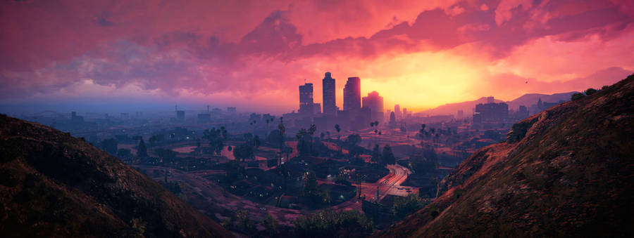 1080p Gta 5 Landscape Wallpaper