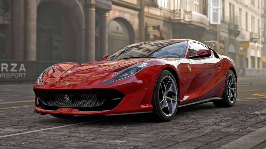 1366x768 Ferrari Hd Beautiful 812 Superfast Wallpaper