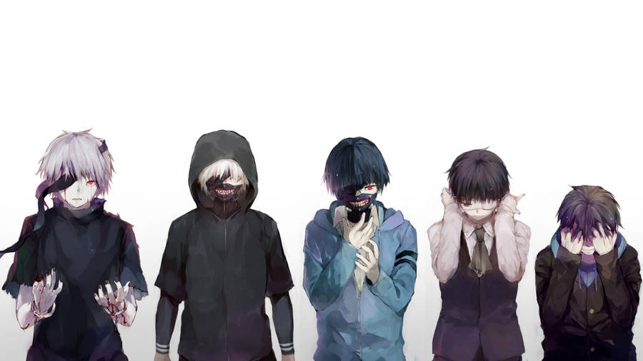 1920 X 1080 Anime Ken Kaneki Wallpaper