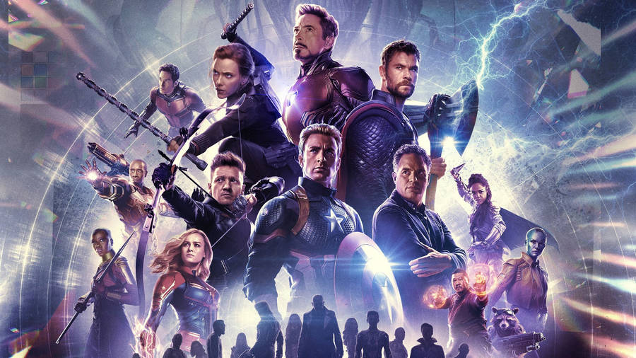 1920 X 1080 Avengers Assembled Wallpaper
