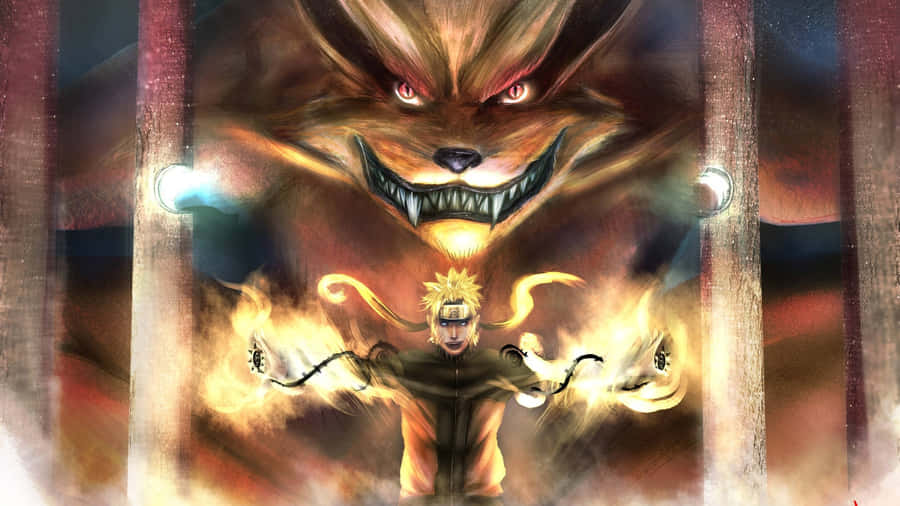 1920 X 1080 Naruto And Kurama Wallpaper