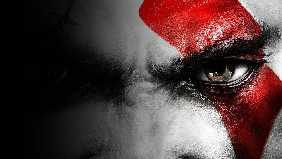 1920x1080 Full Hd Kratos Eyes Wallpaper