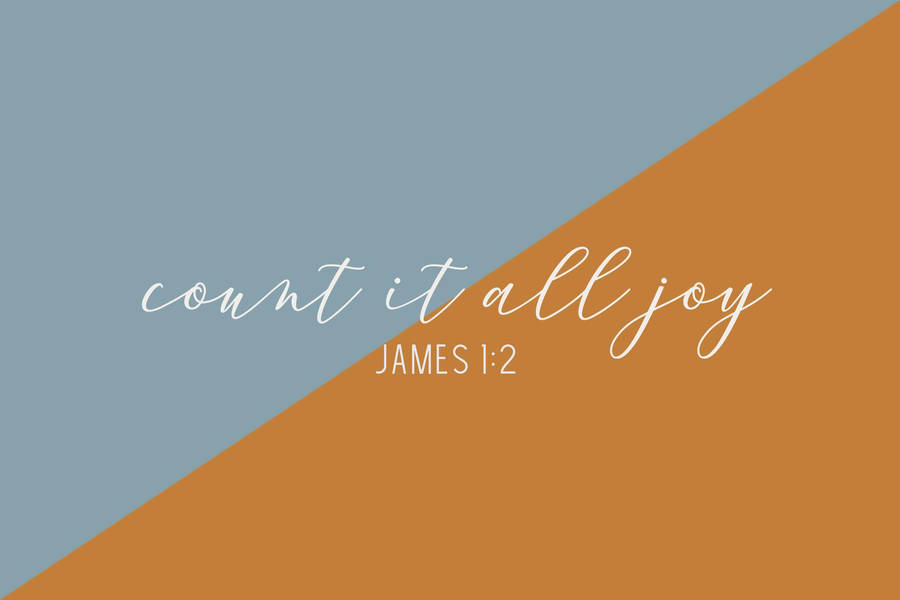 1920x1080 Hd Biblical James 1:2 Wallpaper