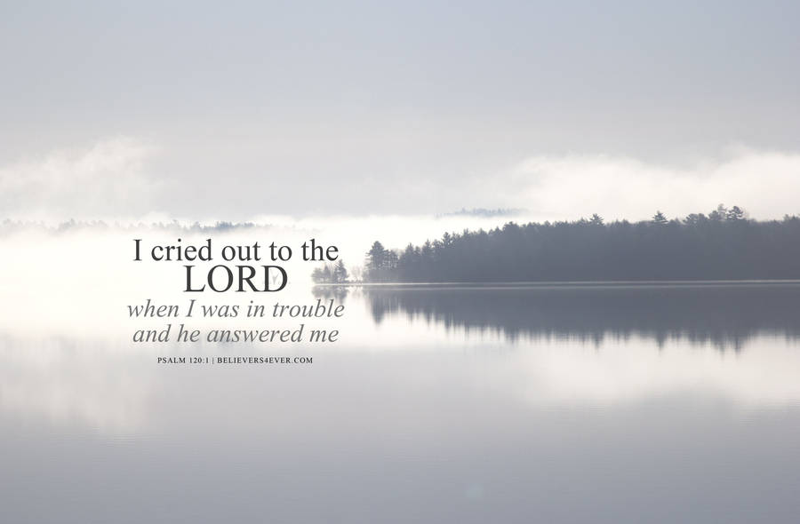 1920x1080 Hd Biblical Psalm 120:1 Wallpaper