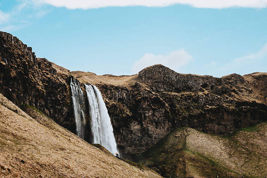 1920x1080 Hd Nature Skógafoss Waterfall Wallpaper