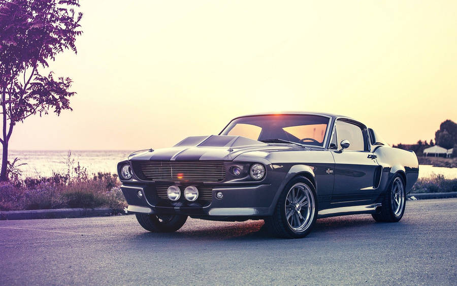 1967 Ford Mustang Classic Car Wallpaper