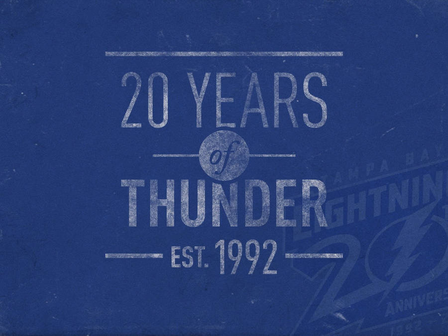 1992 Tampa Bay Lightning Wallpaper