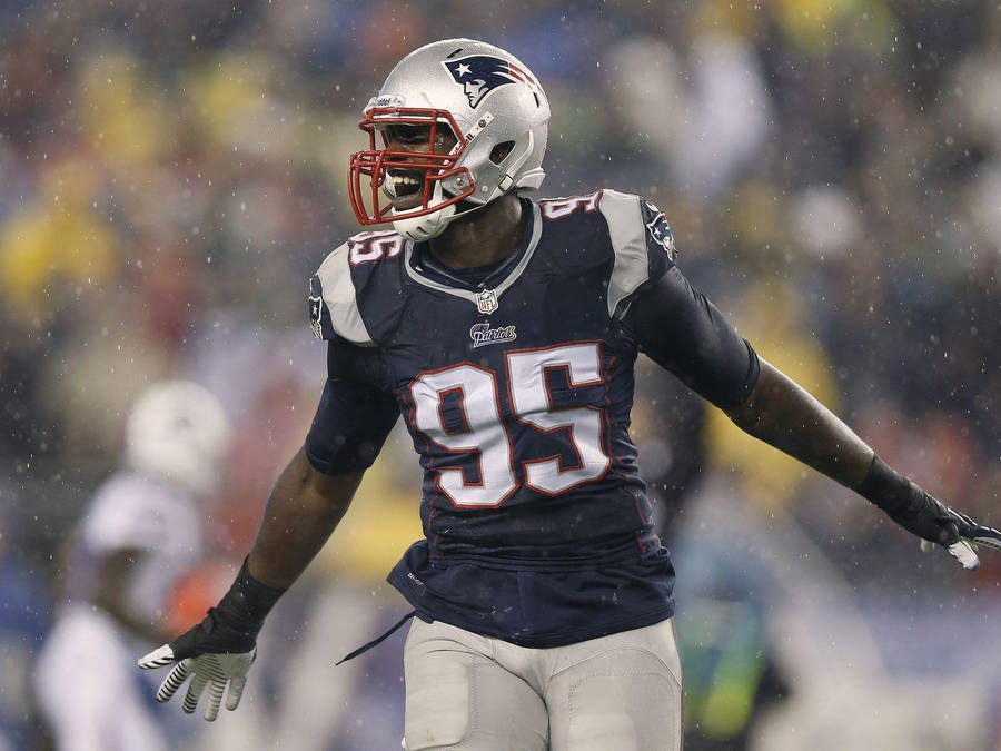 2012 Nfl Draft New England Patriots Chandler Jones Wallpaper