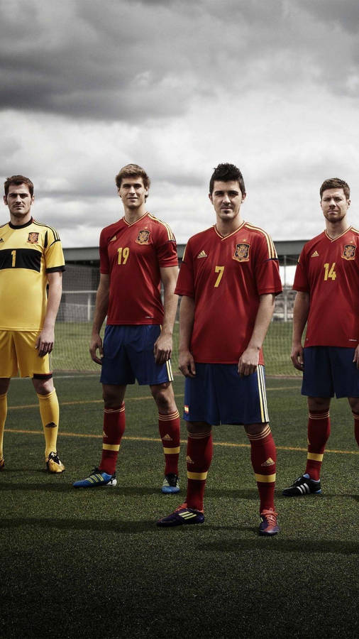 2012 Uefa Spain National Football Team Wallpaper