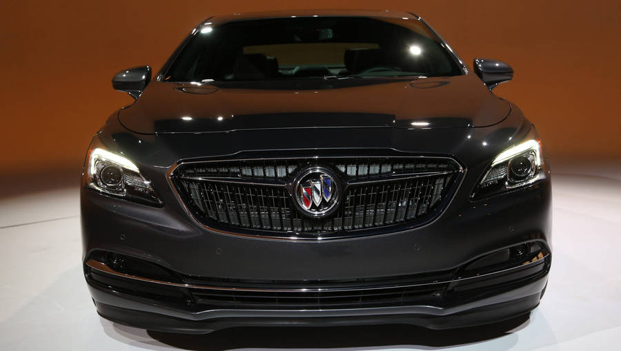 2017 Buick Lacrosse In Shiny Black Wallpaper