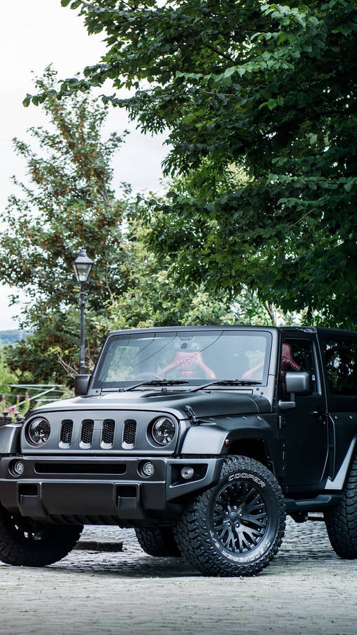 2021 Black Jeep Wrangler Wallpaper