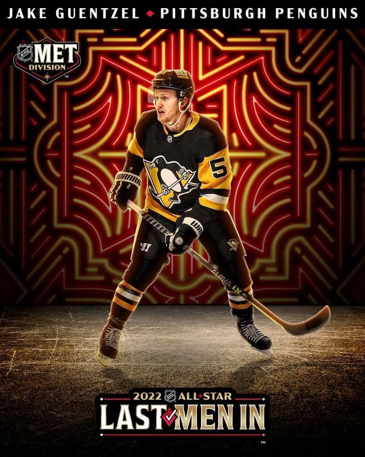 2022 All-star Game Jake Guentzel Wallpaper