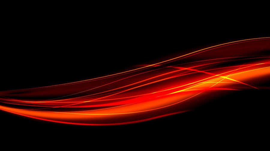 2560x1440 Black Red Light Line Wallpaper