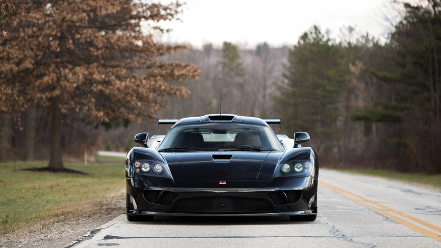 2560x1440 Car Black Saleen S7 Wallpaper