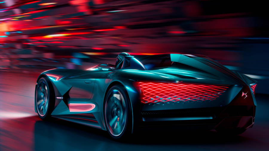 2560x1440 Car Flashy Black Ds X E-tense Wallpaper