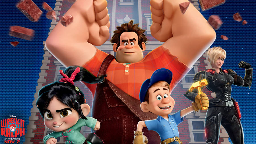 2560x1440 Disney Wreck-it Ralph Wallpaper