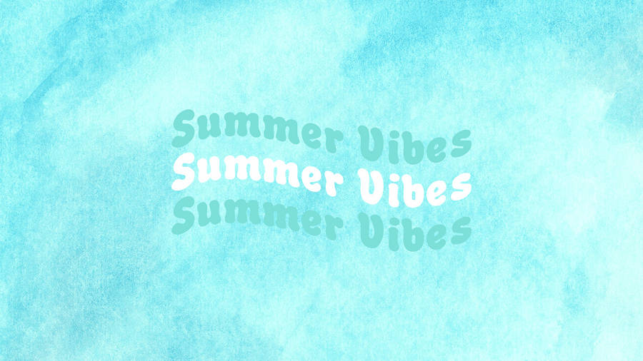 2560x1440 Summer Vibes Blue Aesthetic Wallpaper