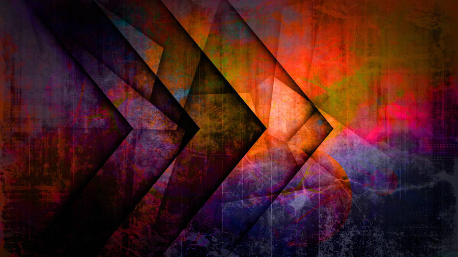 2k Grungy Abstract Chevron Patterns Wallpaper