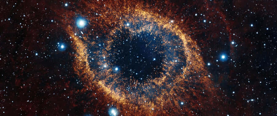 3440x1440 Hd Helix Nebula Wallpaper