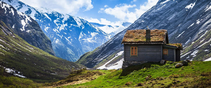 3440x1440 Uhd Mountain Landscape Wallpaper