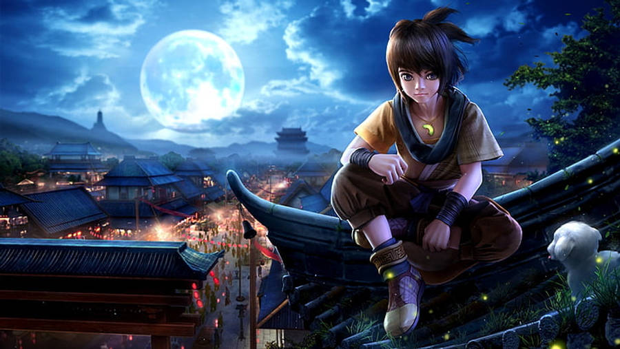 3d Anime The Legend Of Qin 8k Wallpaper