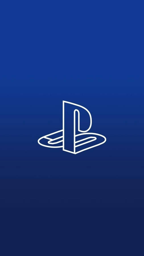 3d Blue Ps4 Logo Wallpaper