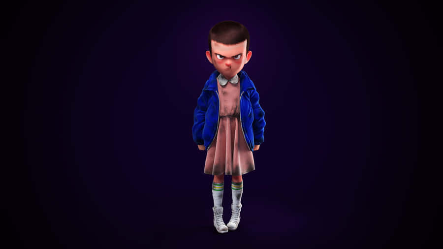 3d Eleven Stranger Things Wallpaper