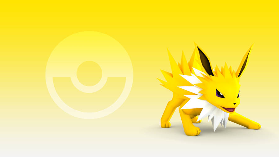 3d Jolteon Wallpaper