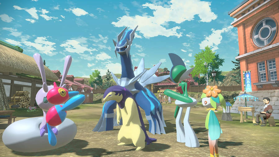 3d Pokemon Legends Arceus Wallpaper