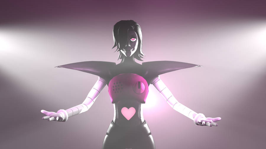 3d Undertale Mettaton Wallpaper