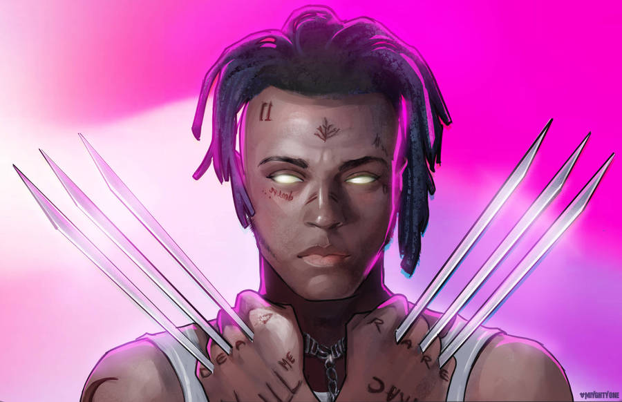 3d Wolverine Xx Tentacion Wallpaper