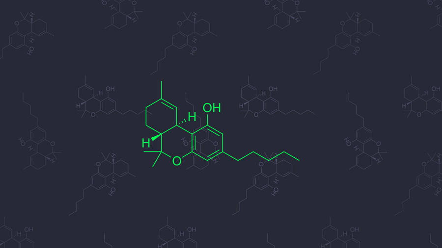 420 Chemical Structure Wallpaper