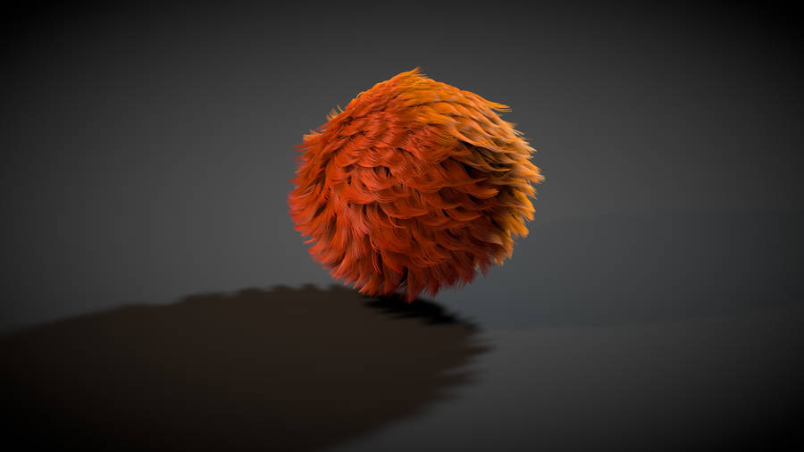 4d Fur Ball Wallpaper