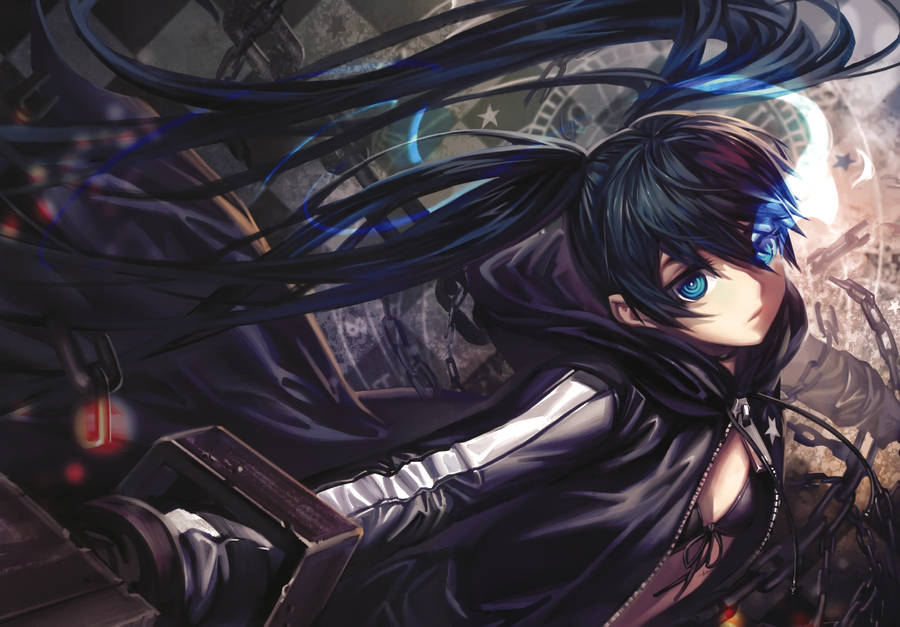 4k Anime Black Rock Shooter Wallpaper