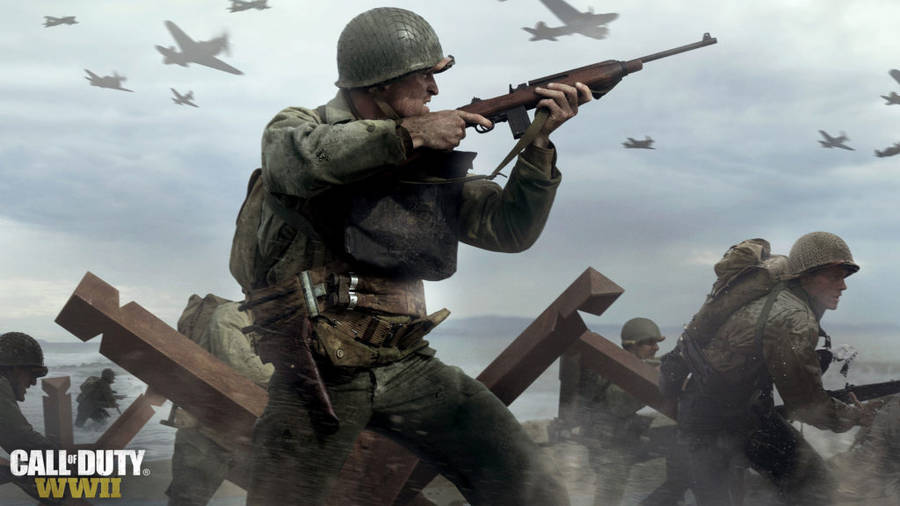 4k Call Of Duty Wwii Wallpaper